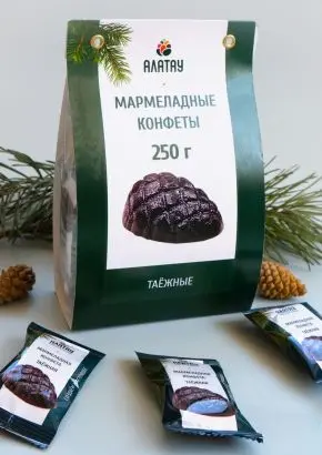 Мармелад сосновый Таежный, 250 гр Мармелад сосновый Таежный, 250 гр
