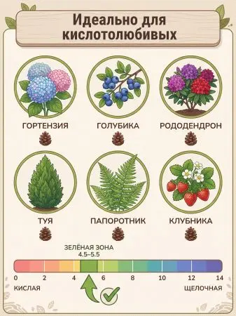 Мульча для сада из шишек целых 5 кг Мульча для сада из шишек целых 5 кг